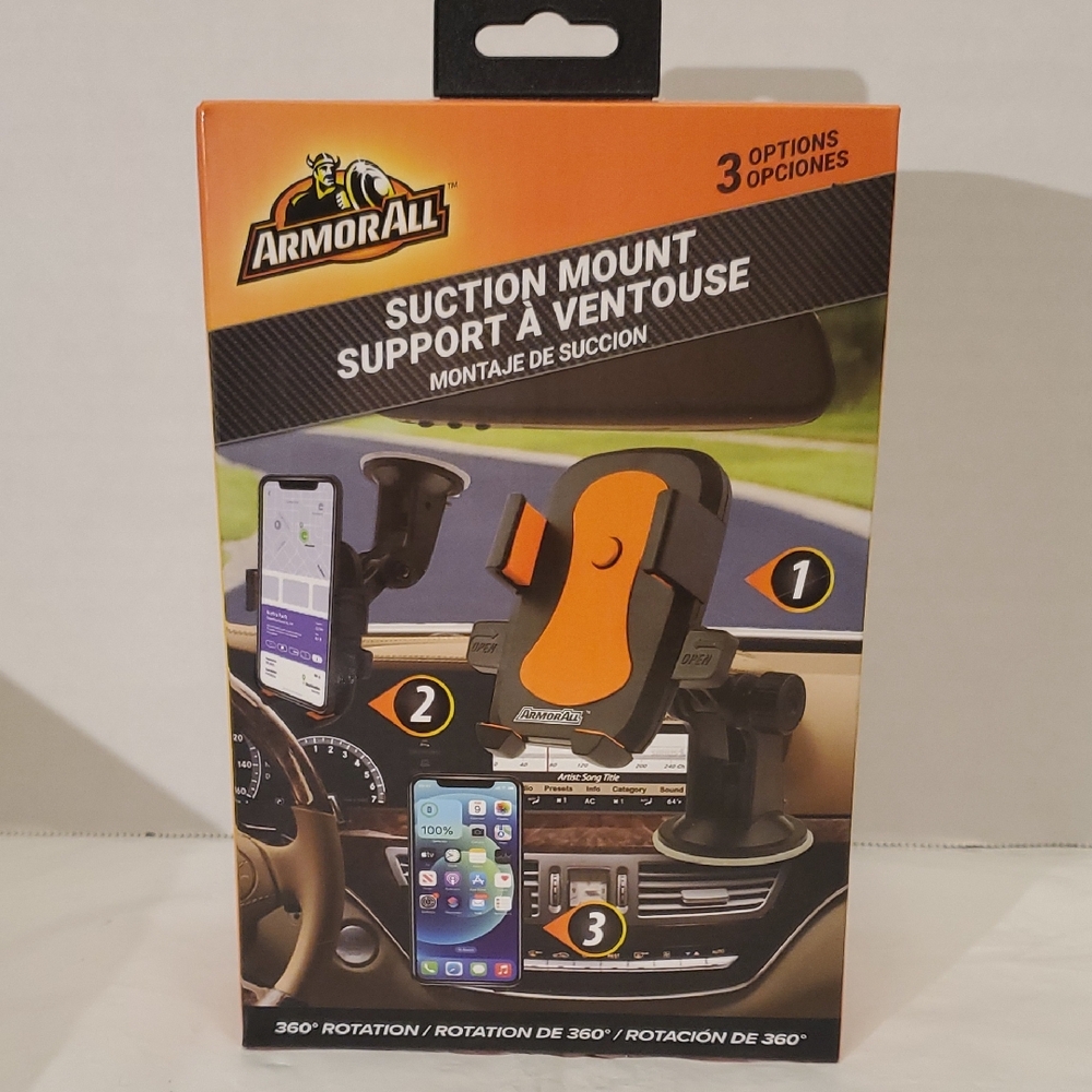 ArmorAll Suction Mount Phone Holder